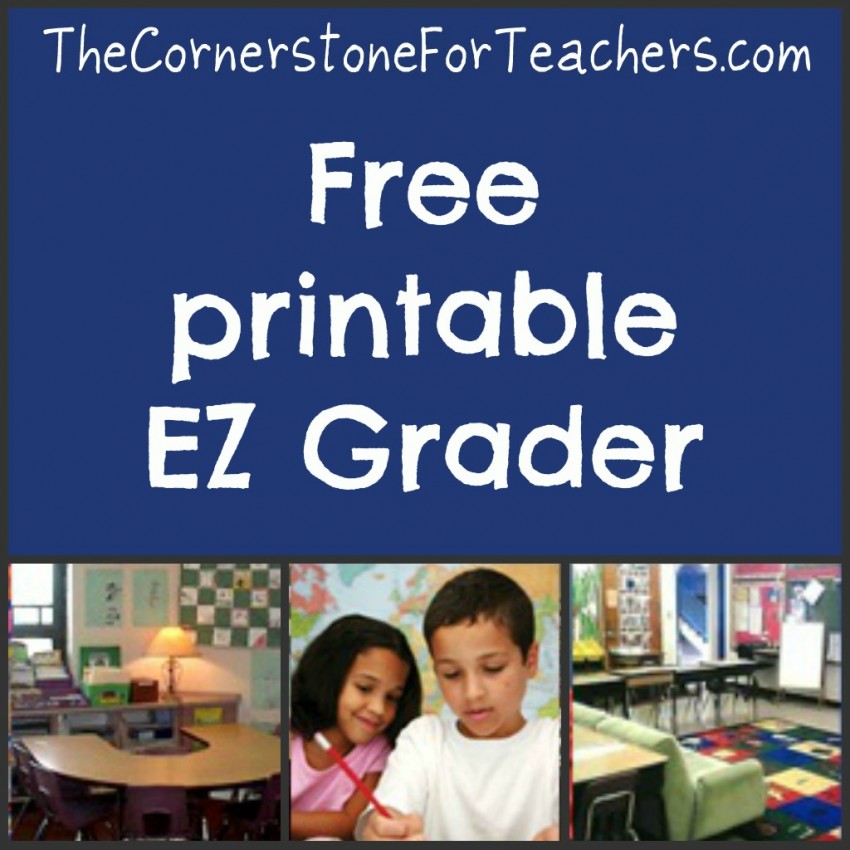 Truth For Teachers Printable EZ Grader