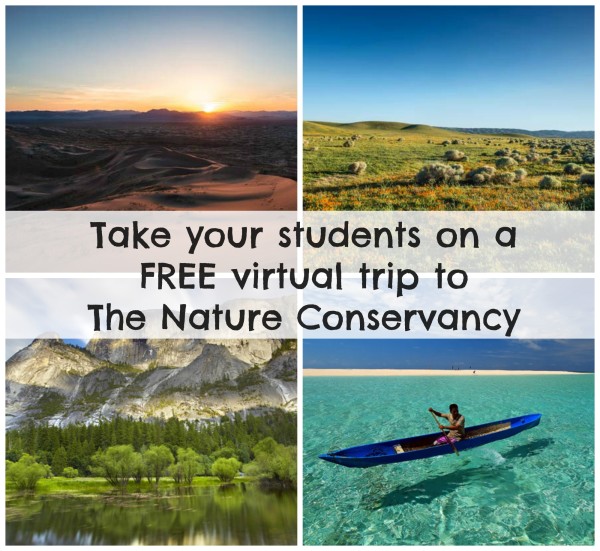 Take your students on a free virtual field trip to The Nature Conservancy