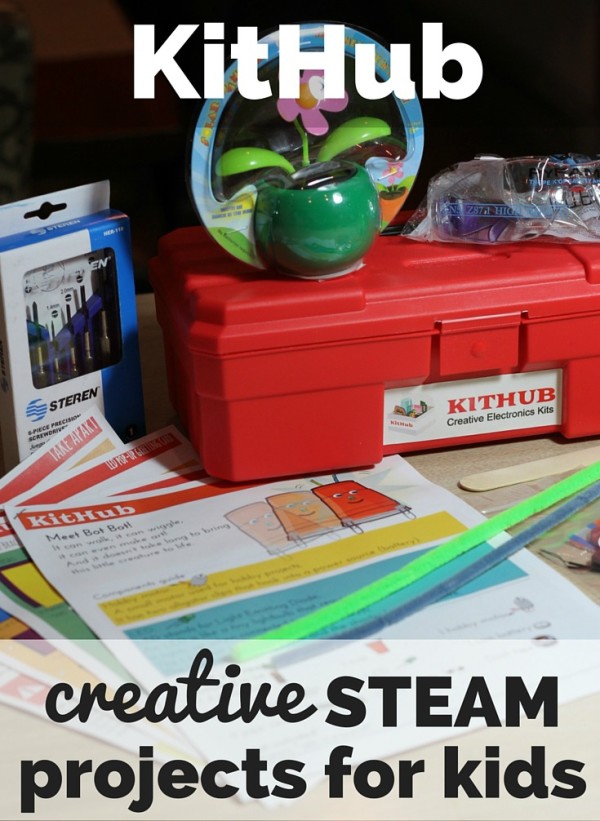 Helping kids experiment & design creative STEAM projects with KitHub
