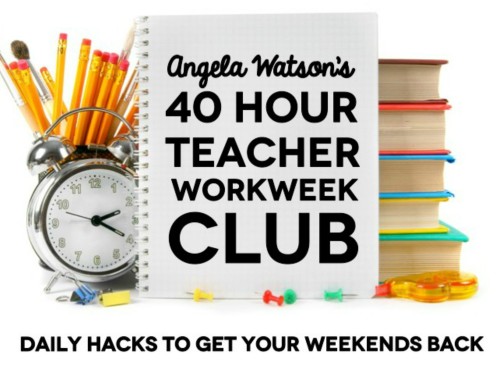 3 online summer events for teachers to get inspired & motivated for fall: The 40 Hour Teacher Workweek Club