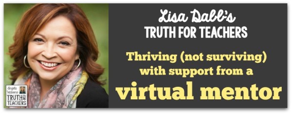 Thriving–not surviving-with support from a virtual mentor