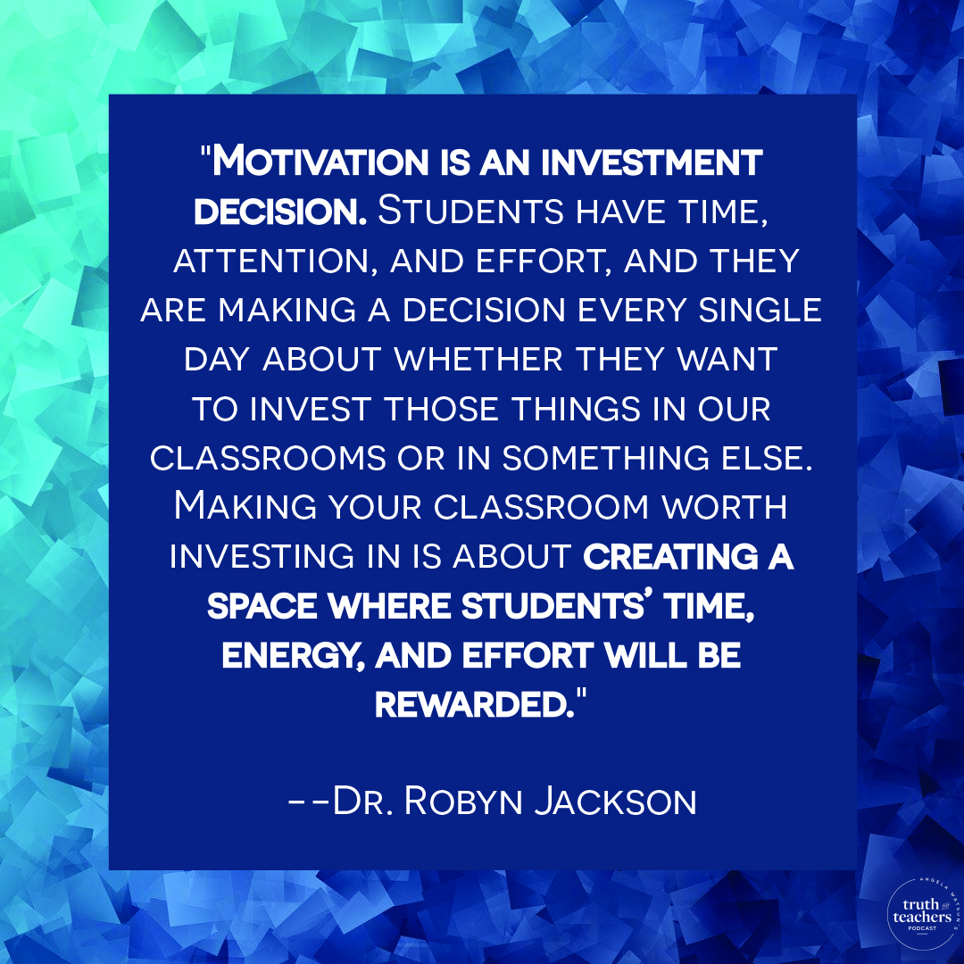 Truth For Teachers - How to motivate and engage reluctant learners